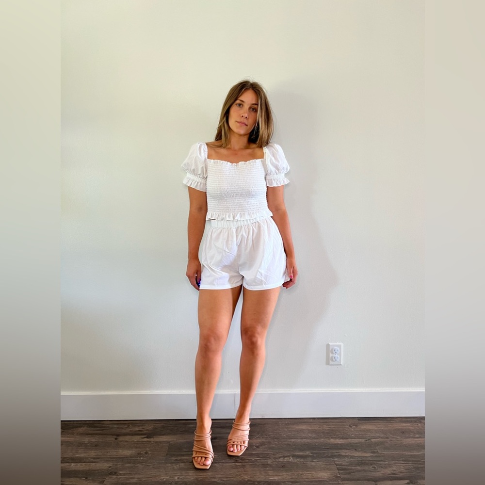 Boohoo matching set.